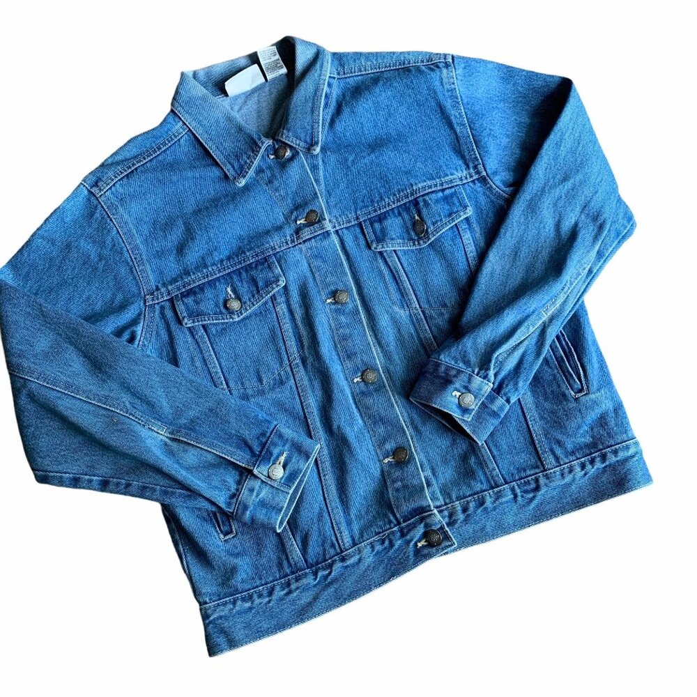 Vintage Bill Blass Medium Wash Denim Jacket M